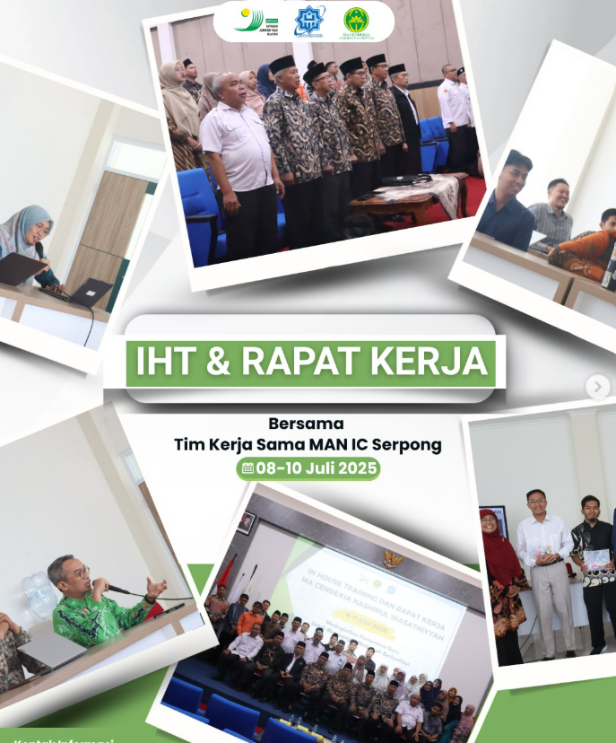 Suasana In House Training dan Raker Guru